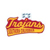 USC Trojans Trojans Batter Up Sticker